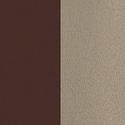 Metallo Laccato - Bicolor (dark brown-sand)