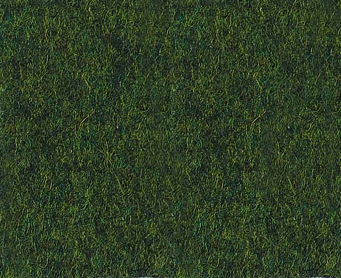Pure Virgin Wool - Green forest with green forest piping