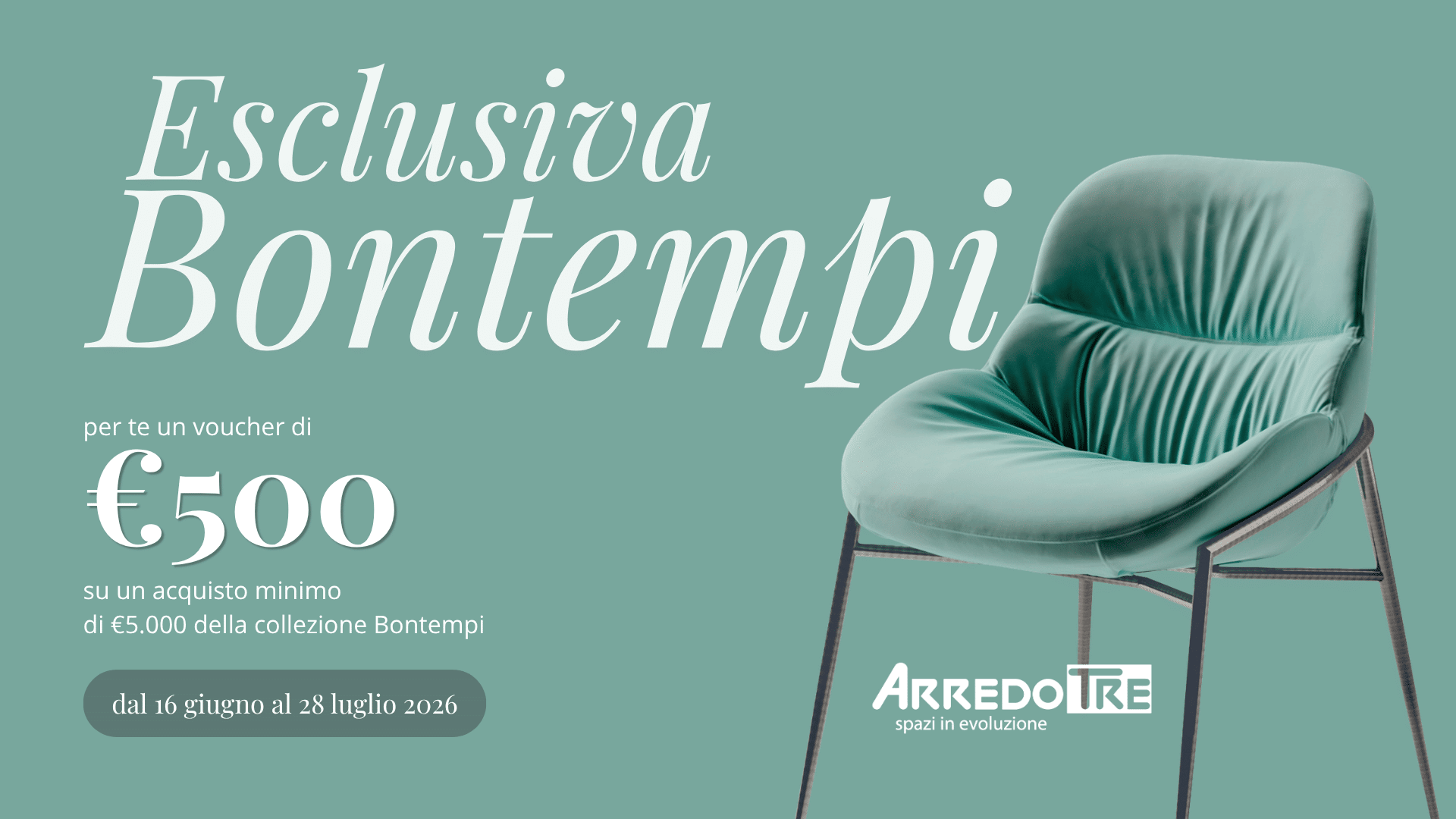Promozione esclusiva @ ArredoTre 1