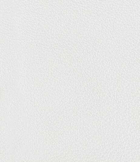 Pelle Premium - White with white piping